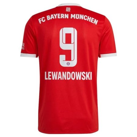 Camisola FC Bayern München Robert Lewandowski 9 Principal 2022-23